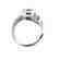 Engagement Ring Diamond: 1.43 Carat 14K White Gold - 4