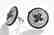 Creation Diamond W-B EarringS 4.20Ct 18k W/g Overlay - 2