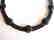 Natural Sapphire Necklace 78.26Ct 18K W/g Overlay