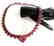 Natural Ruby Necklace 110.51Ct 18K W/G Overlay