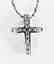 Diamond Cross Pendant: .35 Carat 14k W/g - 2