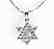 Diamond Lucky Star Pendant: .32 Carat 14k W/g