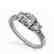 Present Past Future Diamond Ring1.53CT 14K W/g - 2