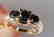 Black Diamond Ring 1.87 Carat 14K Yellow Gold