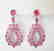 Creation, Diamond Earrings 14.48Ct 18k w/g Overlay - 2