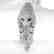 Creation Diamond Juguar Bracelet 23.05Ct 18kW/g Overaly