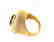 Creation Diamond Tourmaline Ring 8.58Ct 18k Y/g Overlay - 3