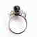 Star Sapphire Ring 3.24Ct & Diamond .42Ct 14k W/g - 4