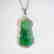 Diamond /Guanyin Jade Pendant Grade A .54Ct 14k W/g