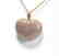 Creation Diamond/ Heart Pendant 2.51Ct 18k R/g Overlay - 2