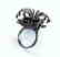 Creation Pink Diamond Ring 4.38Ct 18k B/g Overlay - 5