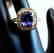 NatureTanzanite & Diamond Ring 4.87Ct 14k Y/g - 2
