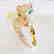 Creation Diamond Juguar Ring 3.65Ct18k Y/G Overaly - 2