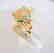 Creation Diamond Juguar Ring 3.65Ct18k Y/G Overaly - 4