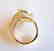 Creation Diamond Juguar Ring 3.65Ct18k Y/G Overaly - 5