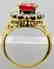 Ruby Diamond Ring 3.90Ct 14k Y/g - 2
