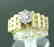 Anniversary Diamond Ring 1.44 Ct 14k Y/G