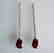 Pink Tourmaline: 4.23CT Diamond: .52CT Earrings14k W/g