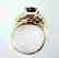 Anniversary Ring Natural Diamond Garnet 3.94Ct 14k Y/g - 4