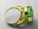 Green Amethyst Ring 12.14 Carat 14k Y/g - 2