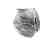 Creation Diamonds Ring 3.74Ct 18k W/g Overlay - 3