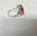 Anniversary Ring Diamond Red Coral 6.46Ct 14k W/g - 3