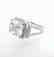 Creation Diamond Ring 12.40Ct 18k W/g Overlay - 3