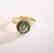 Anniversary Ring Diamond Emerald .77Ct 14k Y/g - 3