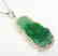 Diamond /Guanyin Jade Pendant Grade A 1.24Ct 14k W/g - 4