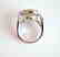 Creation Diamond Ring 5.98Ct 18k W-Y/g Overlay - 4