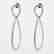 Creation Diamond Earring 2.25Ct 18k W/G Overlay