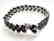 Natural Blue Sapphire Bracelet 17.30CT 18kW/g Over