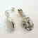 Creation Diamond Oval Earrings 4.28Ct 18k W/g Overlay - 4