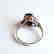 Anniversary Ring Natural Diamond Garnet 3.07Ct 14k W/g - 5