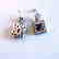 Creation Daimond Sapphire 3.02Ct Two Tone 18k Overlay - 3