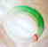 Natura Chinesel Jadeite Jade Bangle Grade B Size 7.5