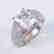 Creation Diamond Ring 5.50Carat 18k W-R/g Over