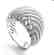 Creation Diamond Ring 2.50Ct 18k W/g Overlay - 3
