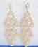 Creation Diamond Earring 7.40Ct 18k Y/g Overlay - 2