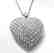 Creation Diamond Heart Pendant 2.00ct 18kW/g Over