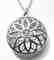 Diamond Creation Flower Pendant 2.50ct 18k W/g Over - 3