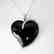 Onyx Diamond Creation Pendant 36.94Ct 18k W/g Overlay