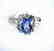 Tanzanite: 1.30 & Diamond: .24CT Ring14k W/g - 2