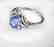 Tanzanite: 1.30 & Diamond: .24CT Ring14k W/g - 3
