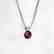 Pendant Amethyst Round 1.57Ct 14k W/g