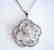 Creation Diamond Mobe Pearl Pendant 2.05Ct 18k W/g Over
