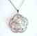 Creation Diamond Mobe Pearl Pendant 2.05Ct 18k W/g Over - 2