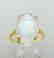 Natural Moonstone Ring 6.15Ct 14k Yellow Gold