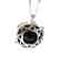 Onyx Diamond Creation Pendant 23.30Ct 18k W/g Over - 2