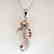 P-Sph Creation Diamond Sea Horse Pendant .48Ct 18k